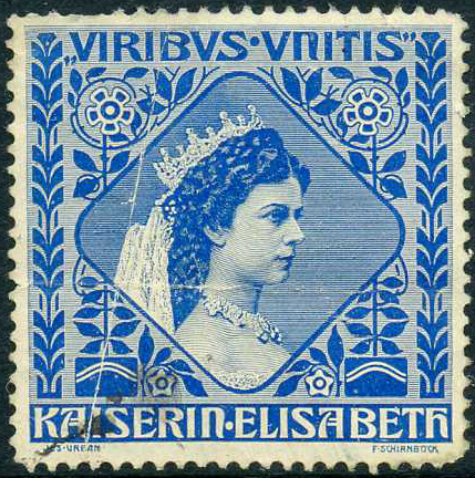 AT- CINDERELLA. KAISERIN- ELIABETH.*BLUE SHADE.