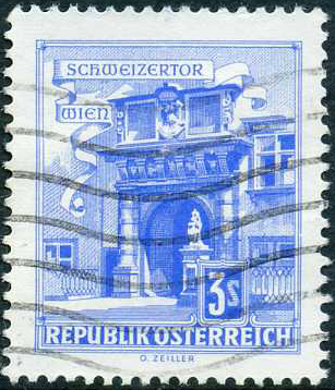 AT- CINDERELLA. SCHWEIZERTOR WIEN.(.)REPUBLIK ÖSTERREICH.