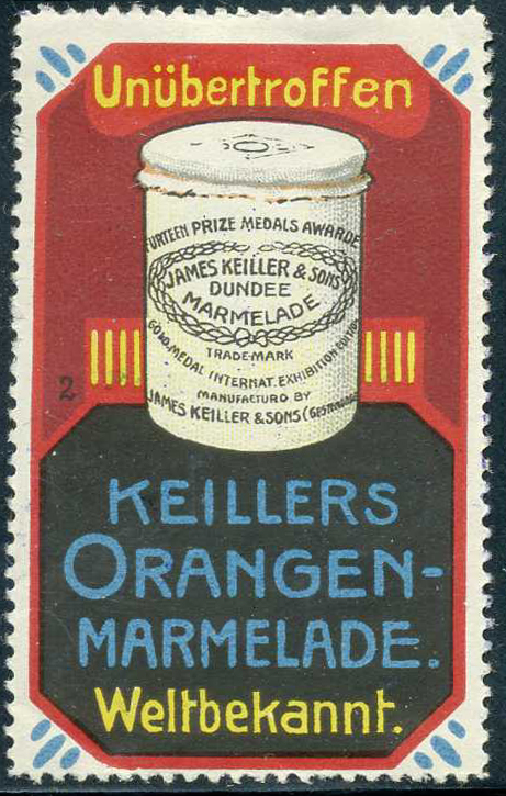 AT- CINDERELLA. UNÜBERTROFFEN WELTBEKANNT.**KEILLERS ORANGEN MARMALADE.