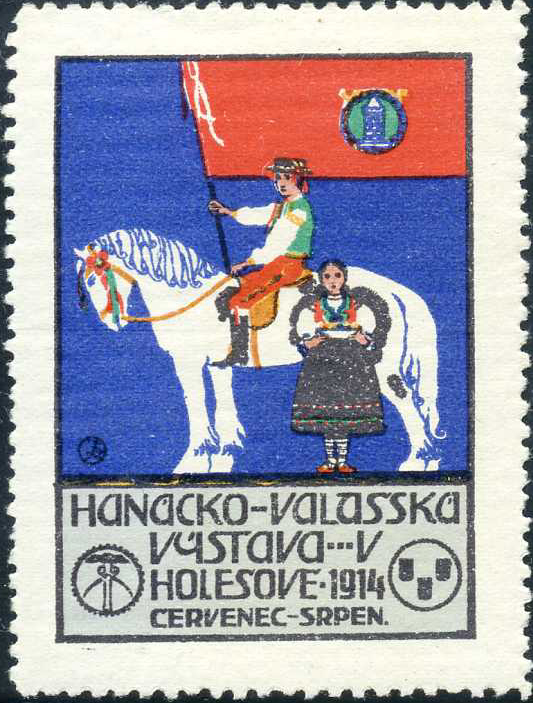 YU- CINDERELLA. HANACKO- VALASSKA.**VZSTAVA---V HOLESOVE- 1914.
