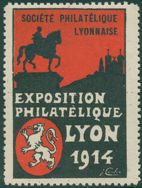 PL- CINDERELLA. LYON 1914. EXPOSITION PHILATELIQUE.*