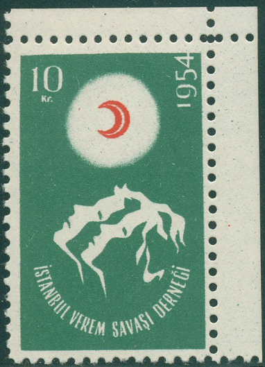 TR- CINDERELLA. ISTANBUI VEREM SAVASI DERNEGI.1954.**10 Kr.