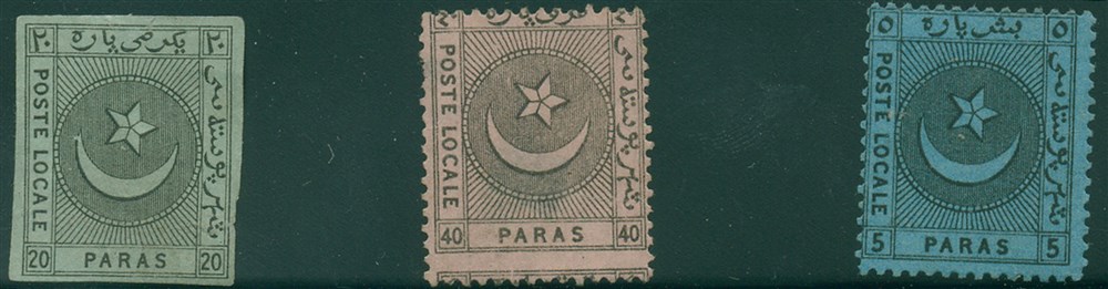 TR- POSTE LOCALE PARAS. 3 ITEMS.(*)20., 40., 5.
