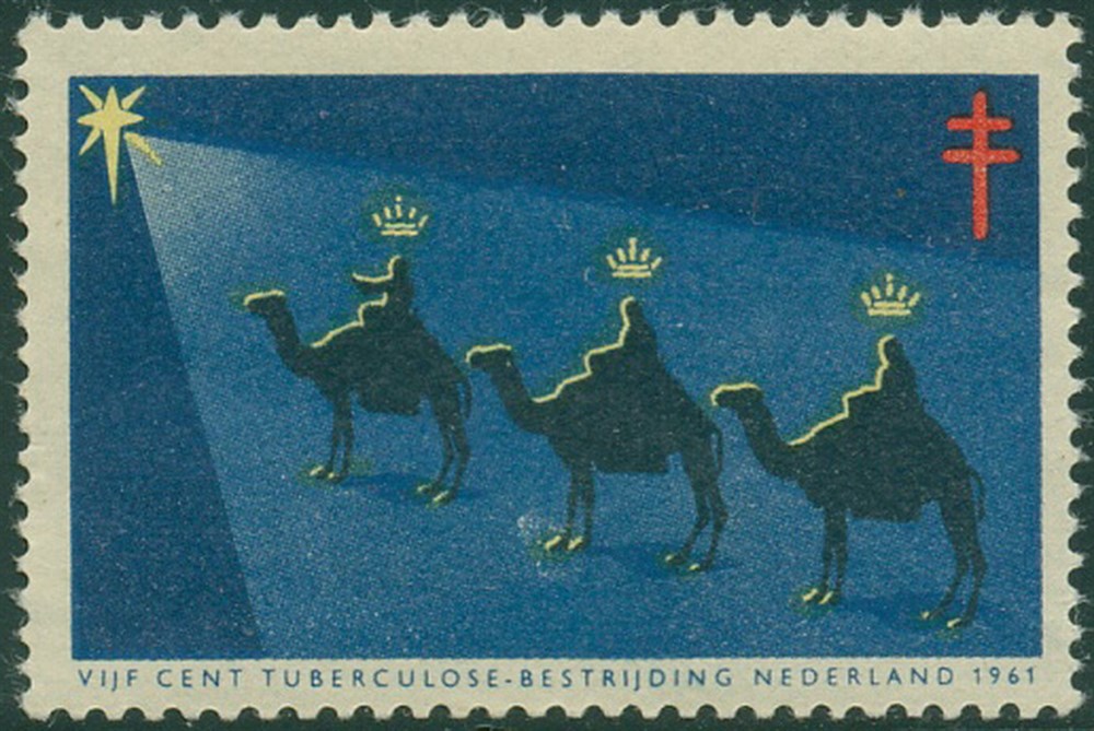 NL- CINDERELLA. TUBERCULOSE- BESTRIJDING.1961.(*)