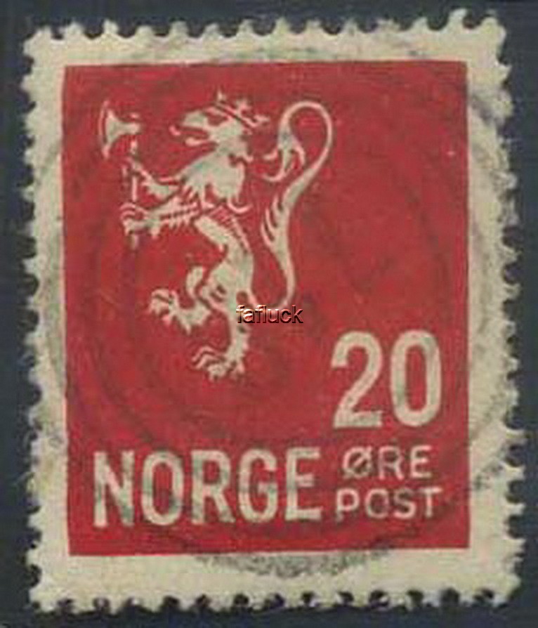 Norway 4-ring: 719 Frøvik (Leka/NT) (1924-35). NK145.Nice inverted cancellation