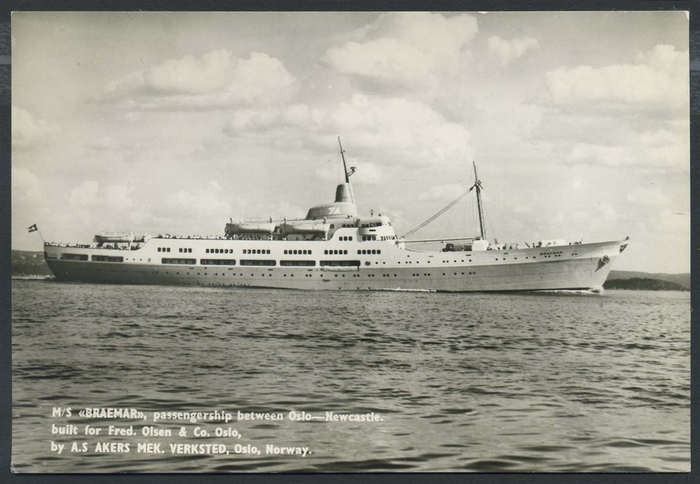 Norway shipmail.