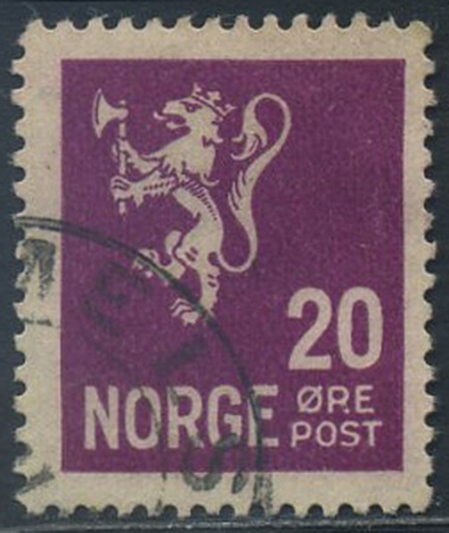Norway varieties: 0144. 20 ø 1926,