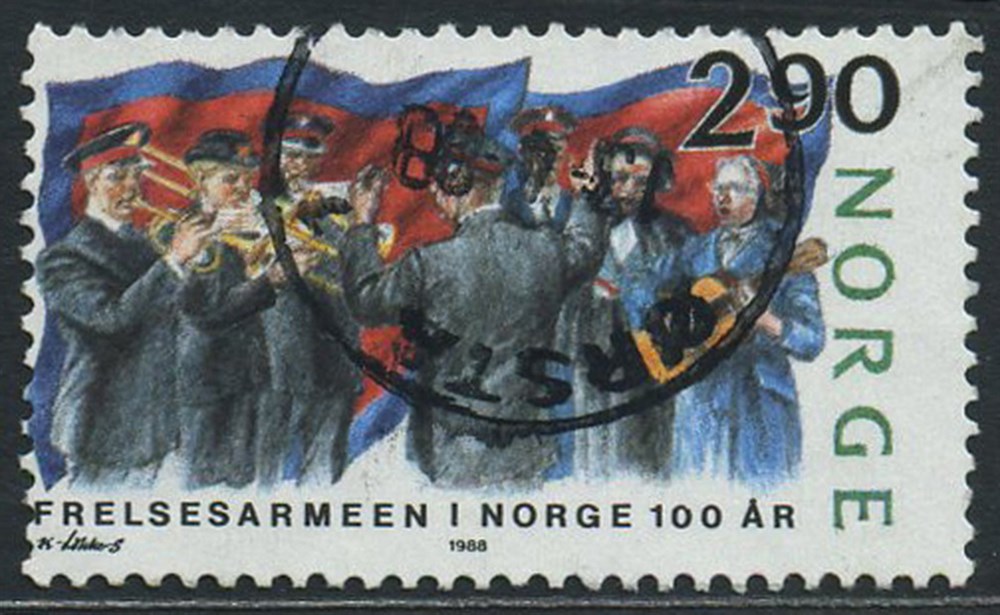 Norway varieties: 1036. Misperforated to left.