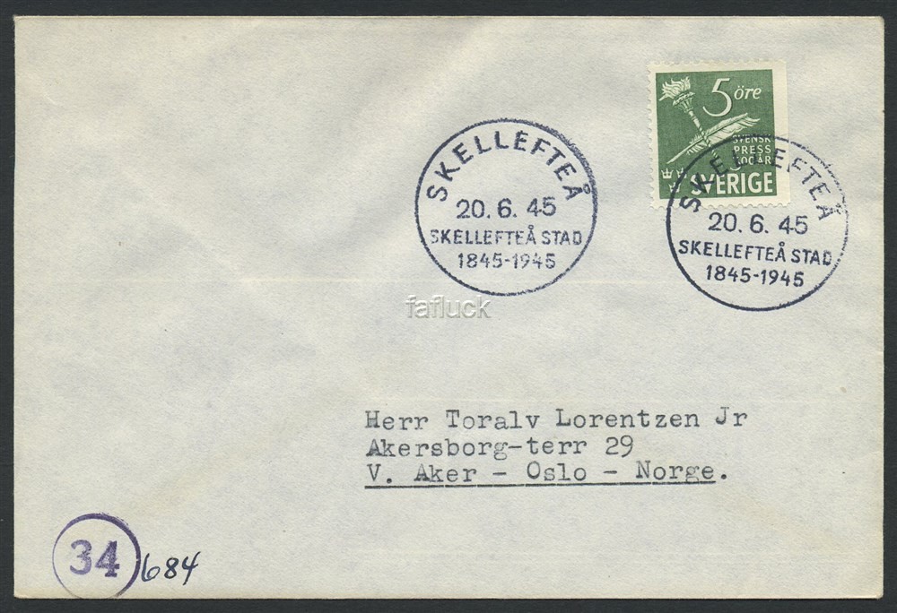 Norway war mail 07: