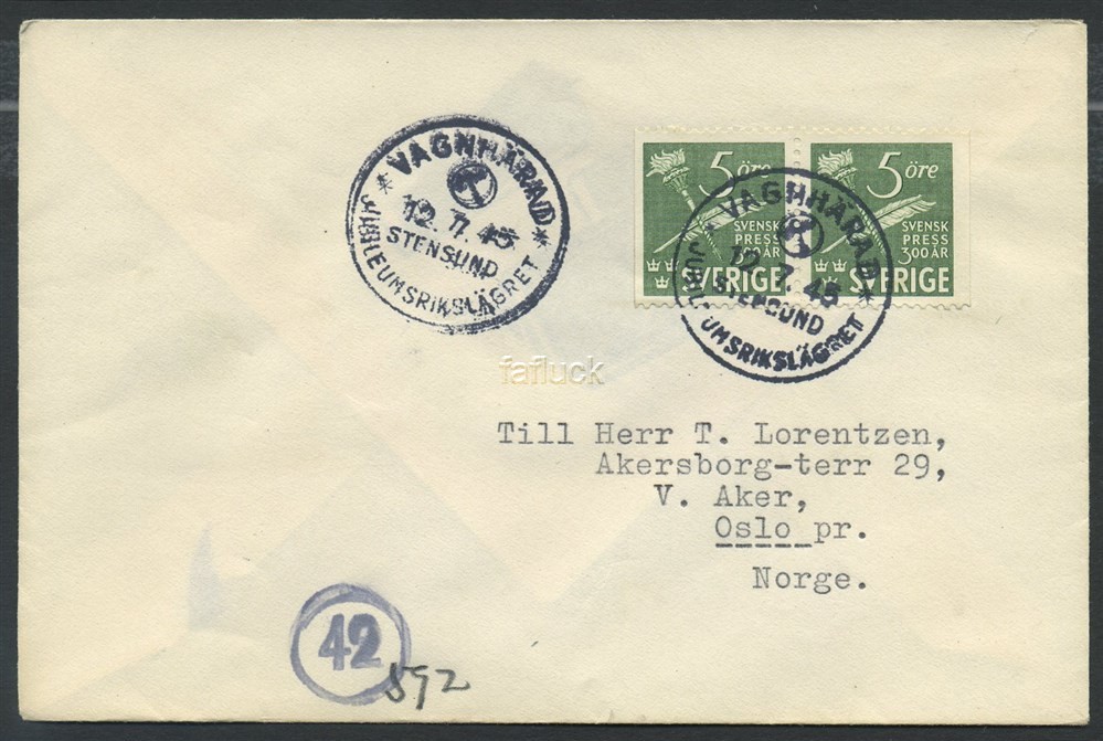 Norway war mail 07: