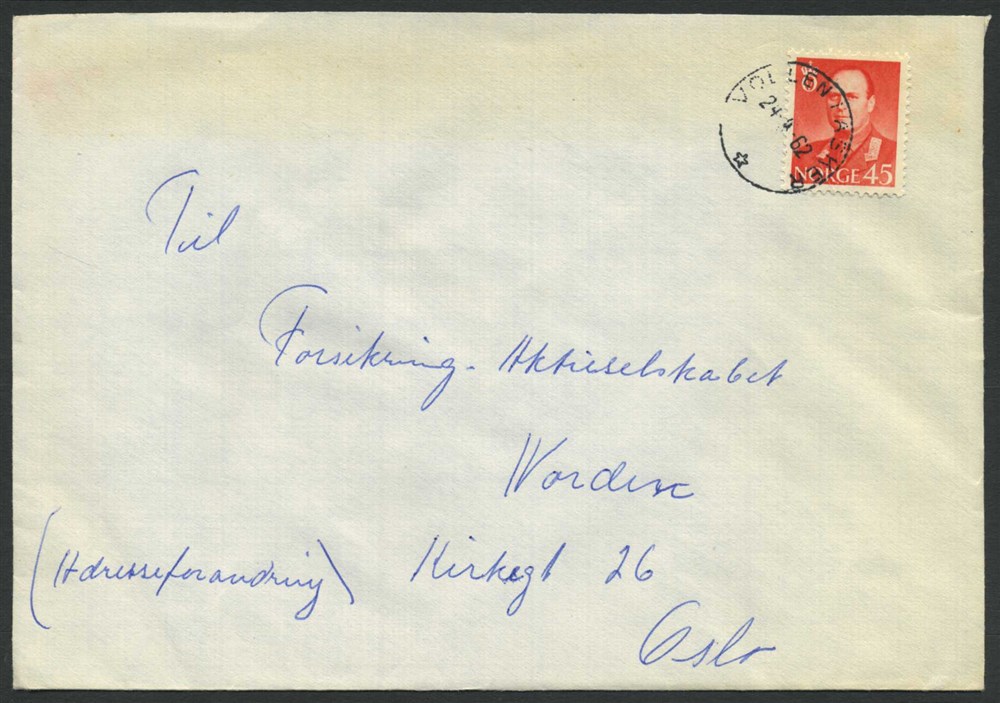 Norway homplace Akershus: VOLLEN I ASKER/* 1962.04.24.