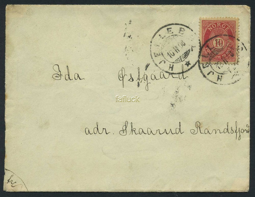 Norway covers: NK 0077 II. HJELLEBØL 10.II.08 (Ak).