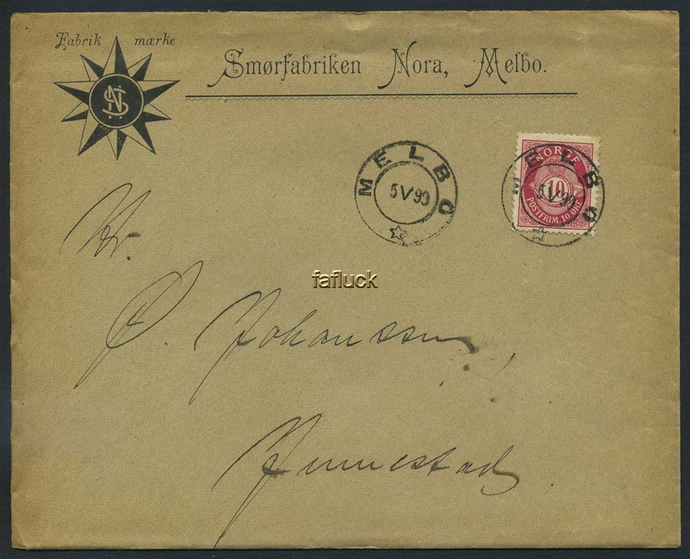Norway covers: NK 0077 II. MELBO 5.V.99 (No).