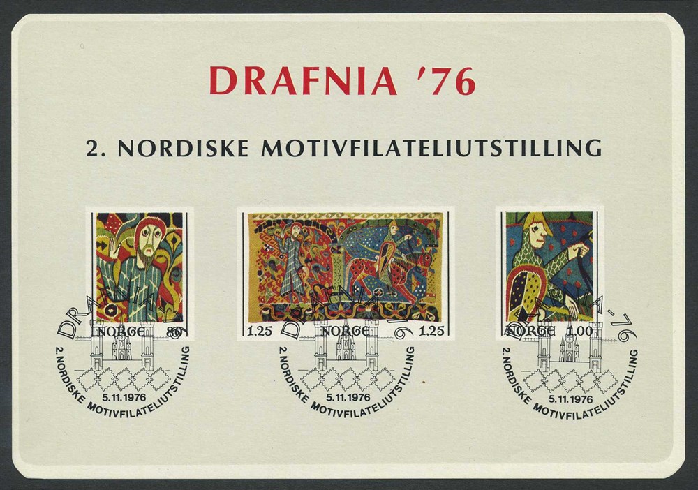 Norway official souvernir sheets: MB 08. 1976