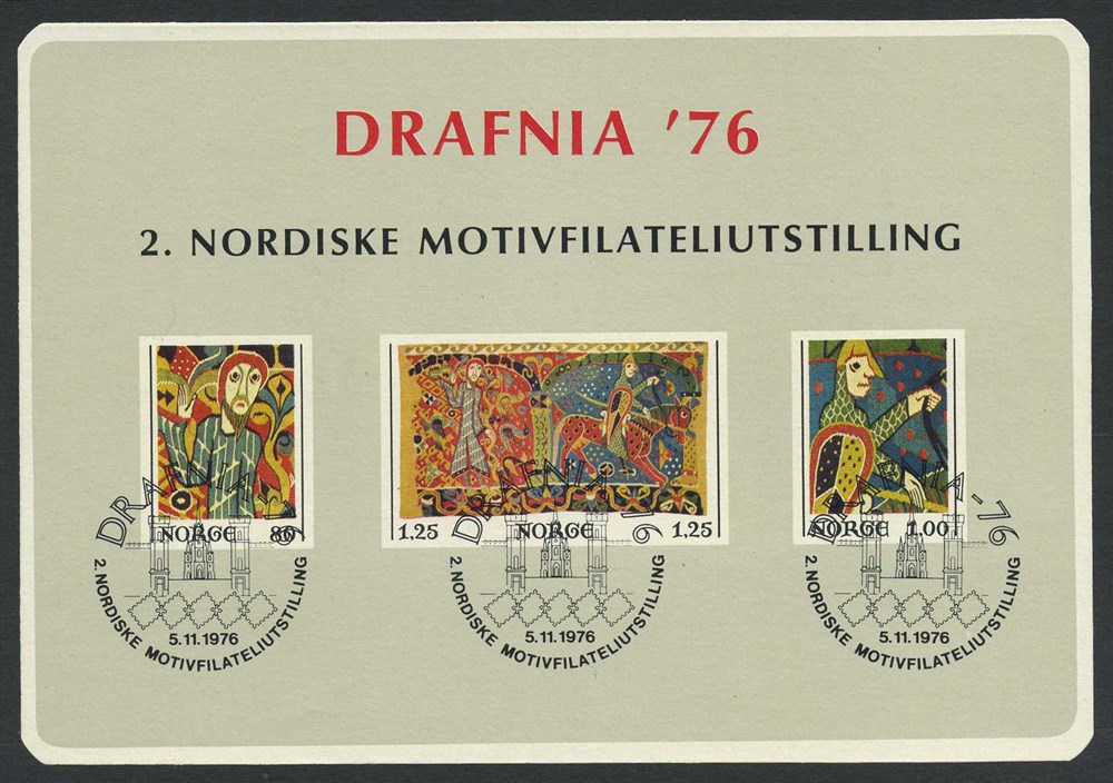 Norway official souvernir sheets: MB 08. 1976