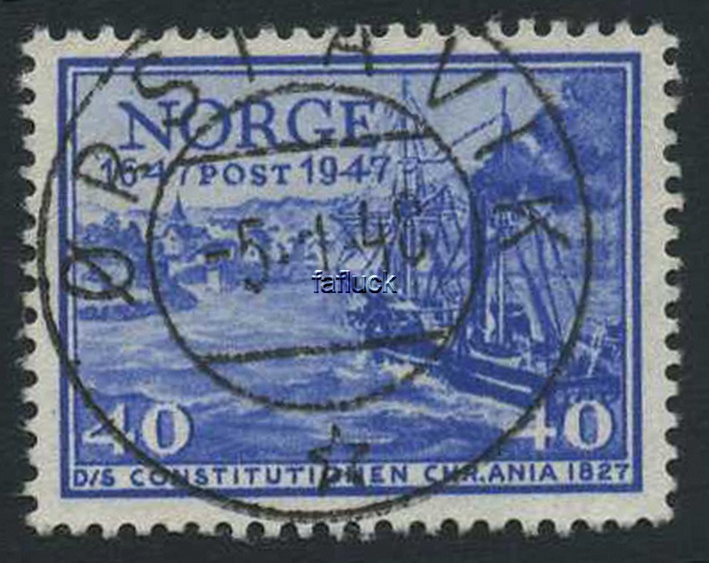NK 0364. ØRSTADVIK 5.1.48 (Mr). Superb!