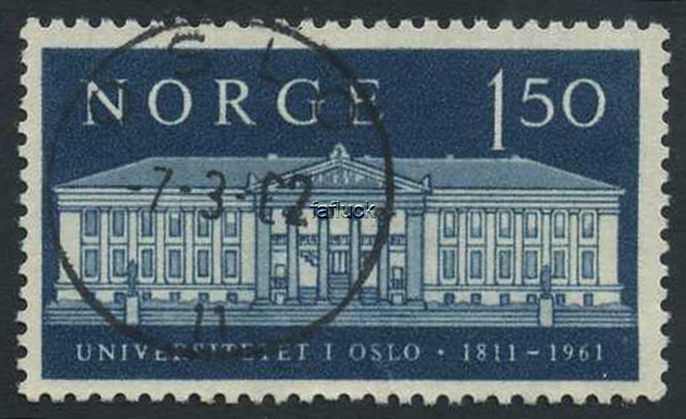 NK 0499. OSLO/11 - 7.3.62. Superb canc.