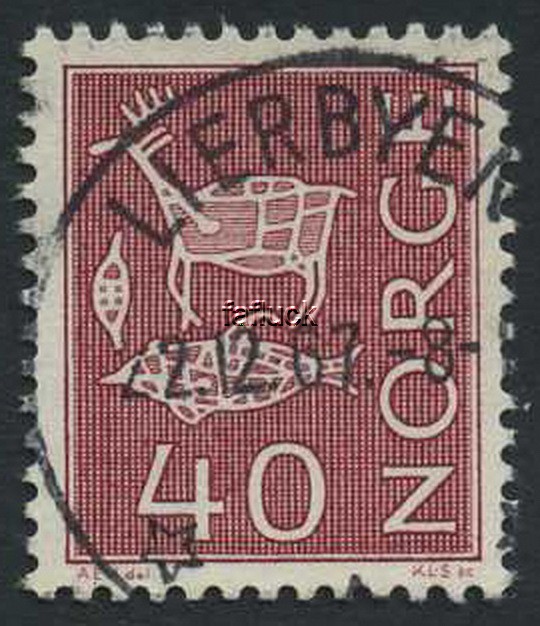 NK 0521. LIERBYEN 22.12.67 (Bu). Superb.