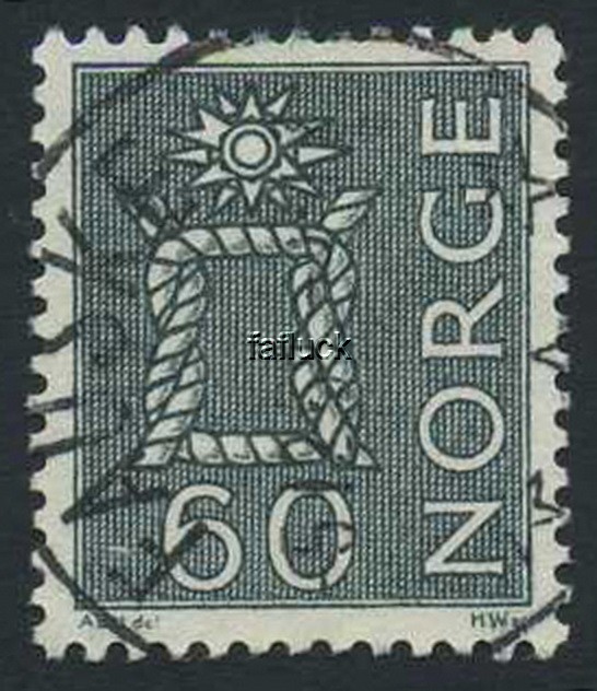 NK 0524. FAUSKE 5.12.64 (No). Superb sideways canc.