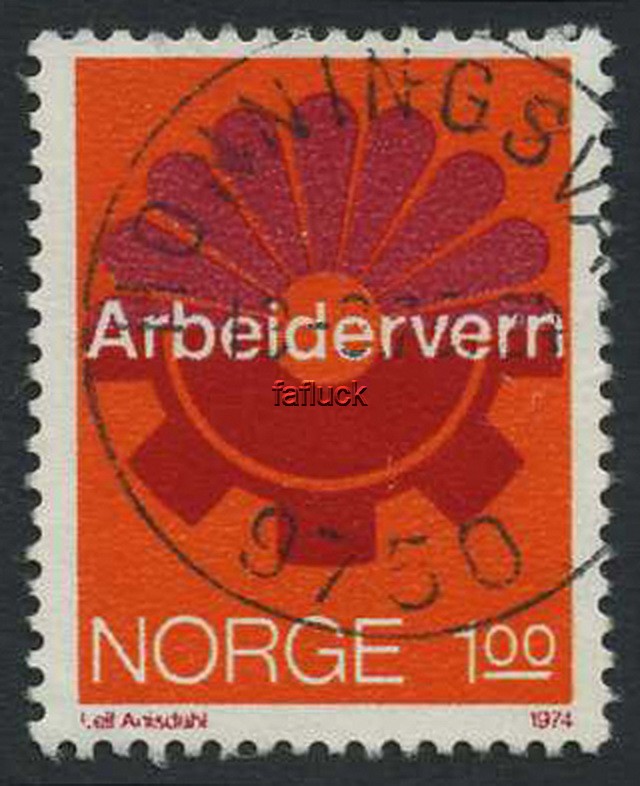 NK 0734. HONNINGSVÅG/9750 - 13.6.75 (Fi). Superb canc.