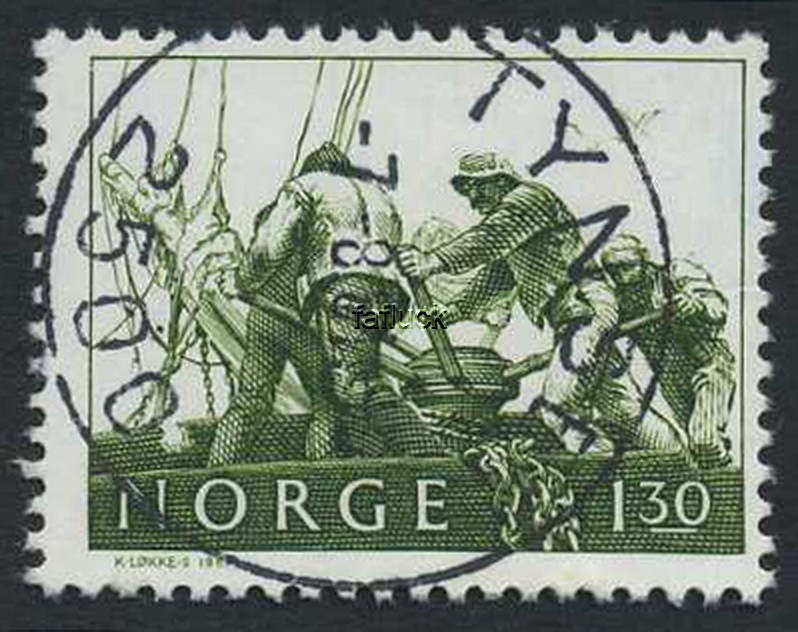 NK 0886. TYNSET/2500 - 7.8.81 (He). Superb sideways canc.