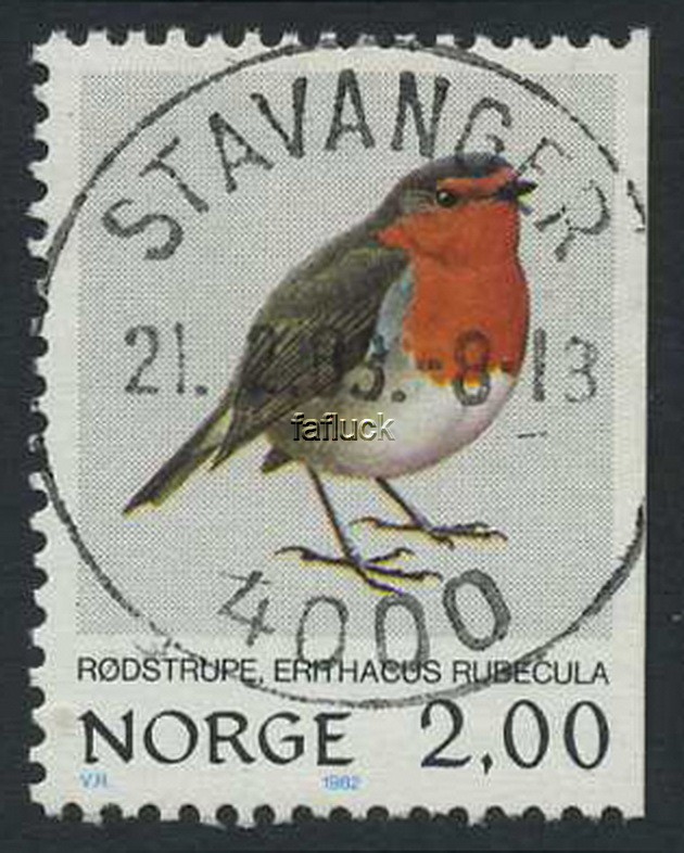 NK 0909. STAVANGER/4000 - 21.2.83 (Ro). Superb canc.