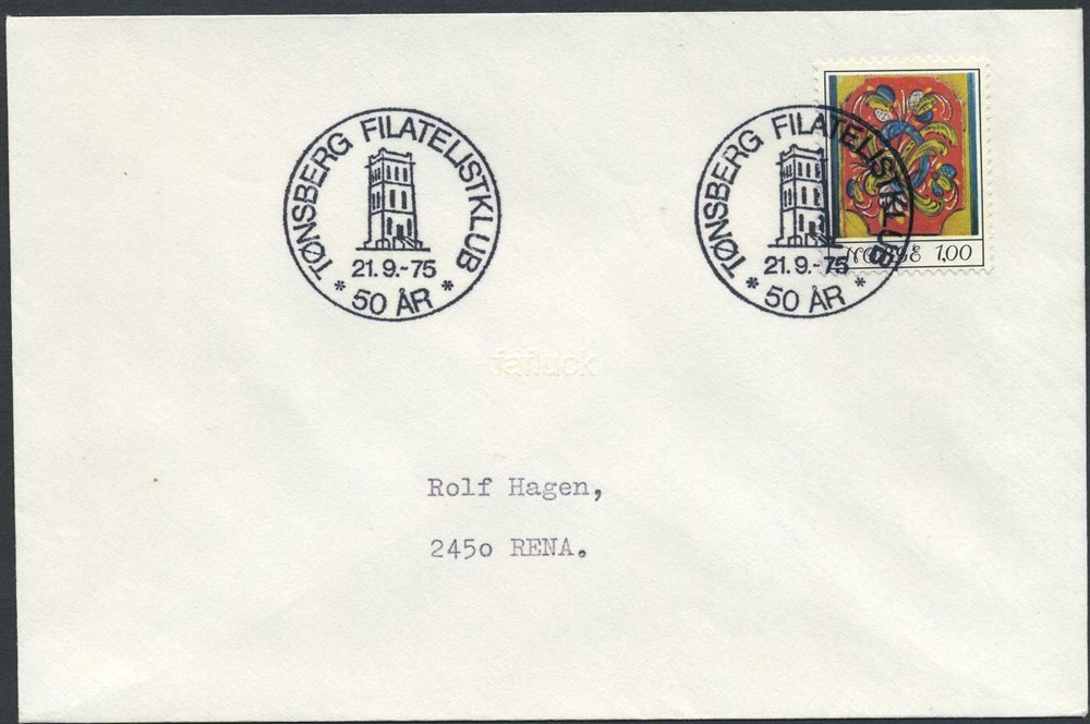 Norway Special event postmarks: 1975/43. I.A.T.A. 31ST ANNUAL GENERAL MEETING,