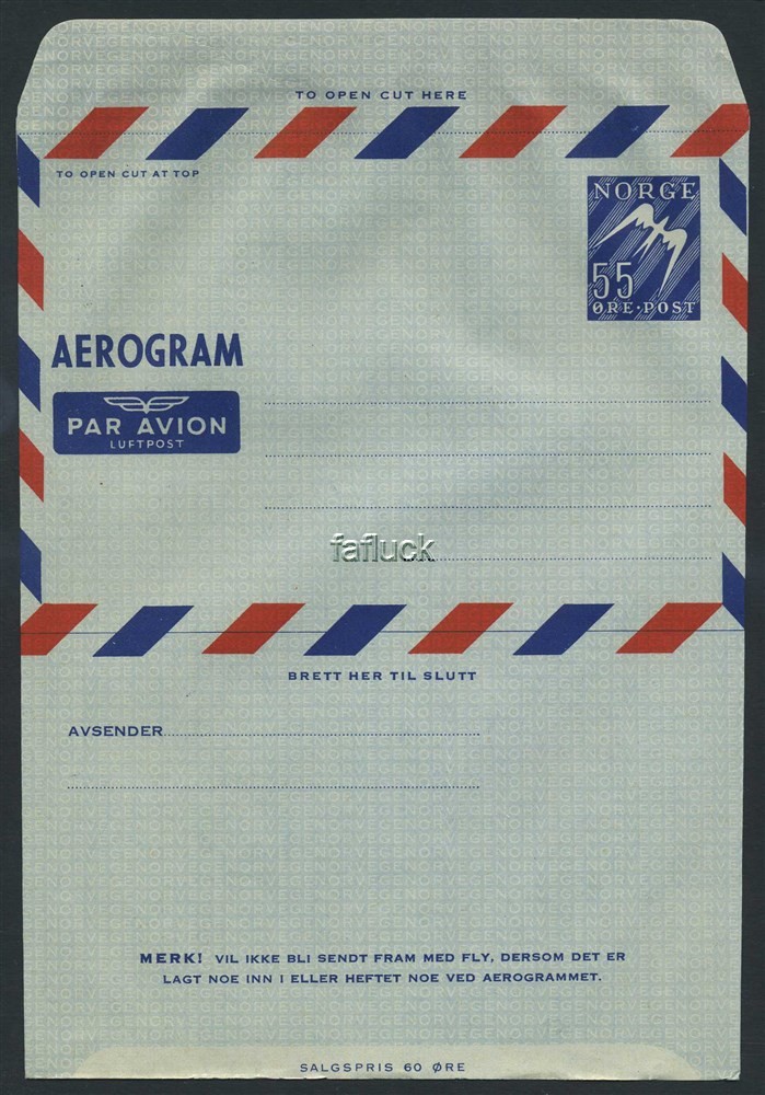 Norway stationaries: AE 006. OSLO/Br. 1952.02.26 + slogan