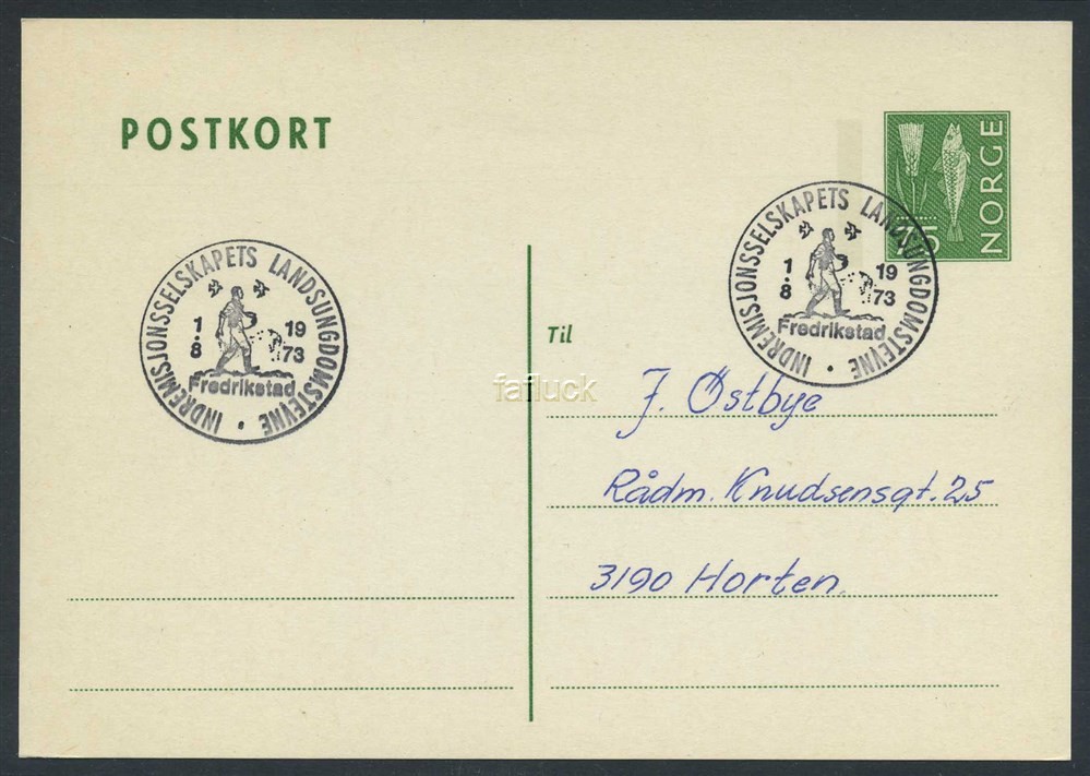 Norway stationaries: BK 030 II. SYDBANEN/No.1 1887.05.09 (t.p.o.) (railway).