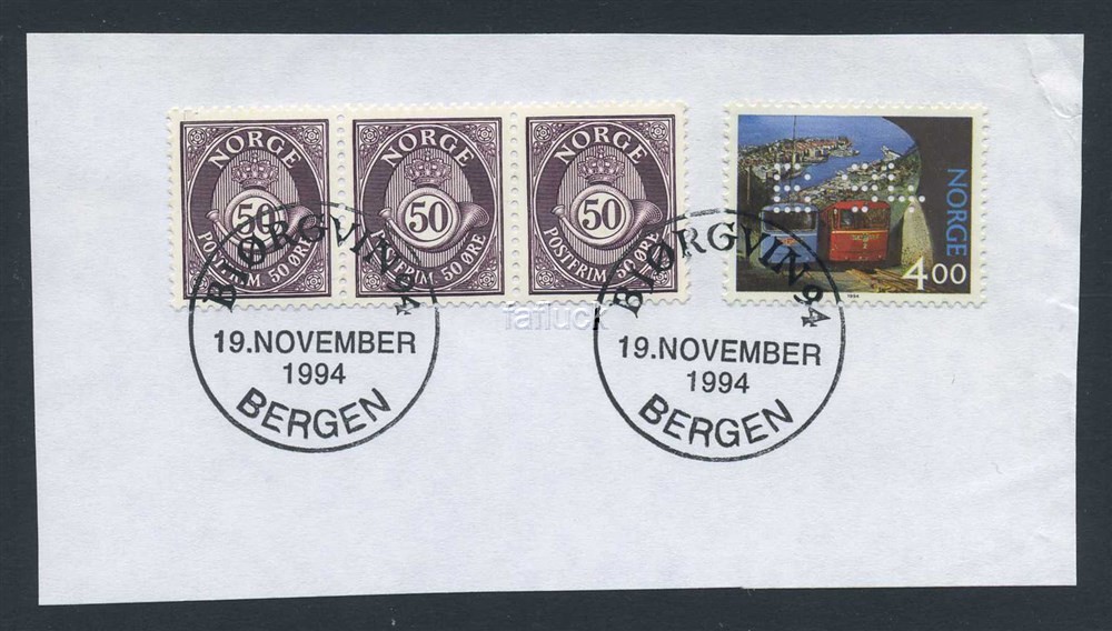 Norway philatelic perfin: 006.
