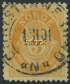 NK 0066. CHRISTIANSSUND/*N* 1 III 01. Superb canc.