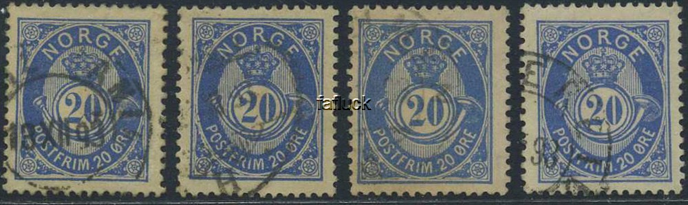 NK 0054 V. The four watermark positions. (SK 84,-+)