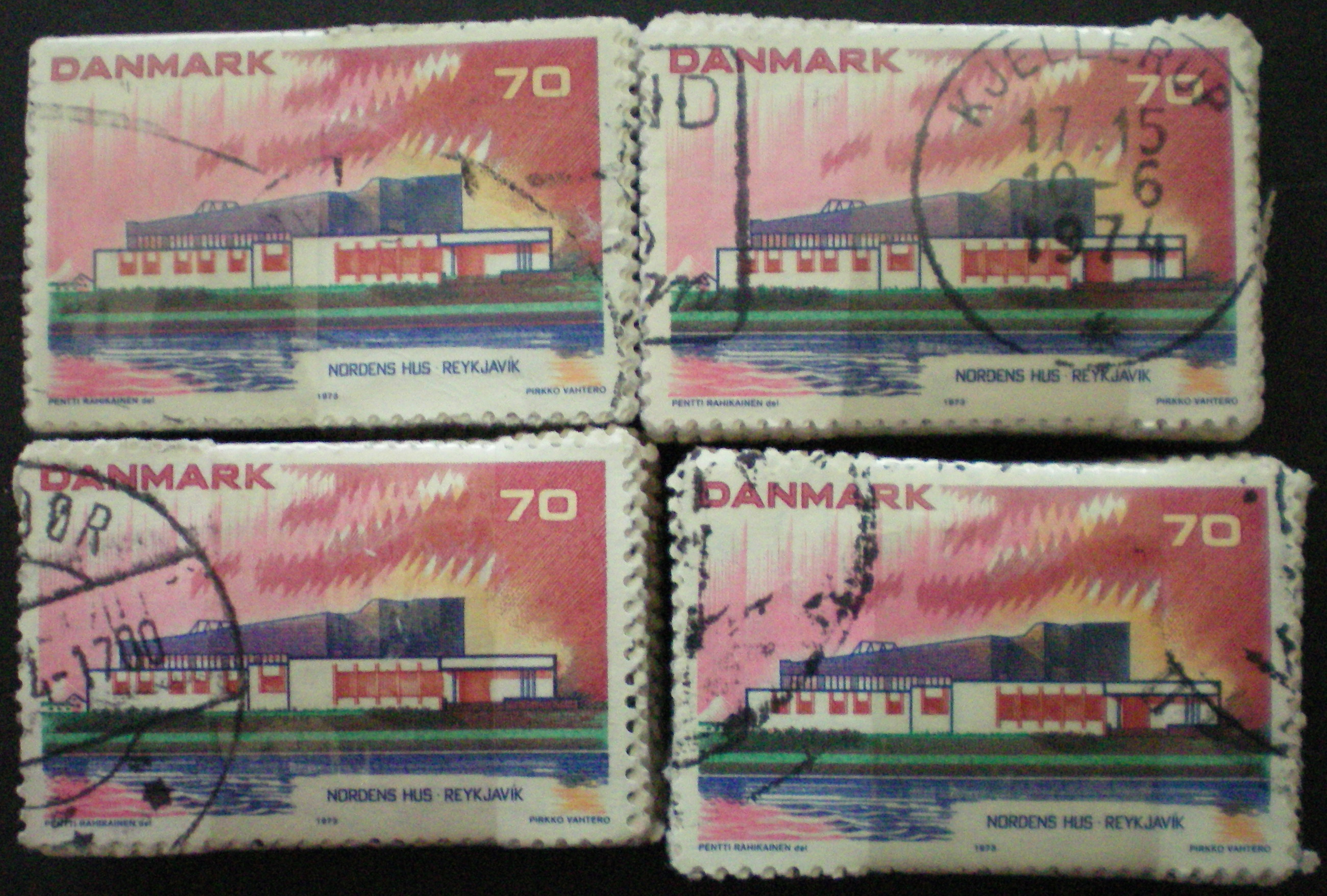 Denmark bundles: 0547. 70 oe Norden 1973. (AFA 200)