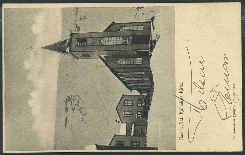 Norway ship mail: 04C 03 NORDLANDS POSTEXP. C 1904.07.