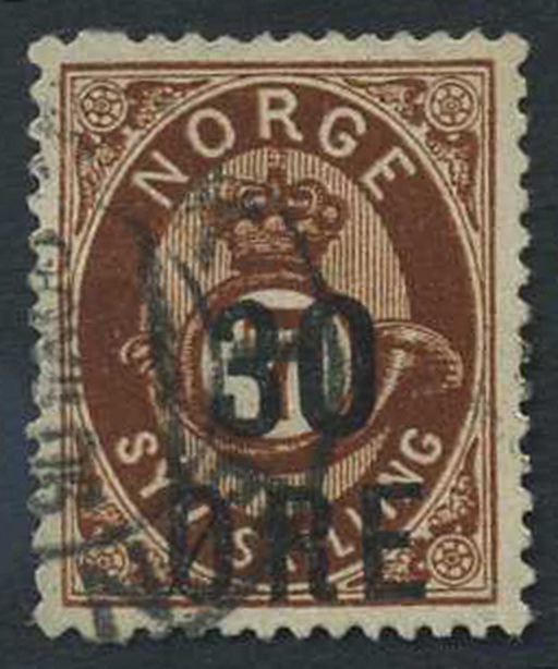NK 0088 v. Variety: "Blind" perf left side (from 3rd vertical row  in the sheet