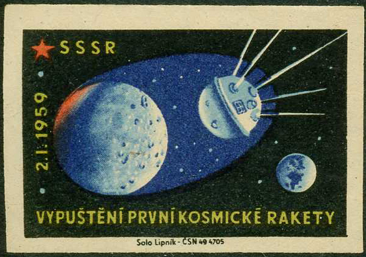 CZ- CINDERELLA. SSSR. VZPUŠTENÍ PRVNÍ KOSMICKE RAKETY.