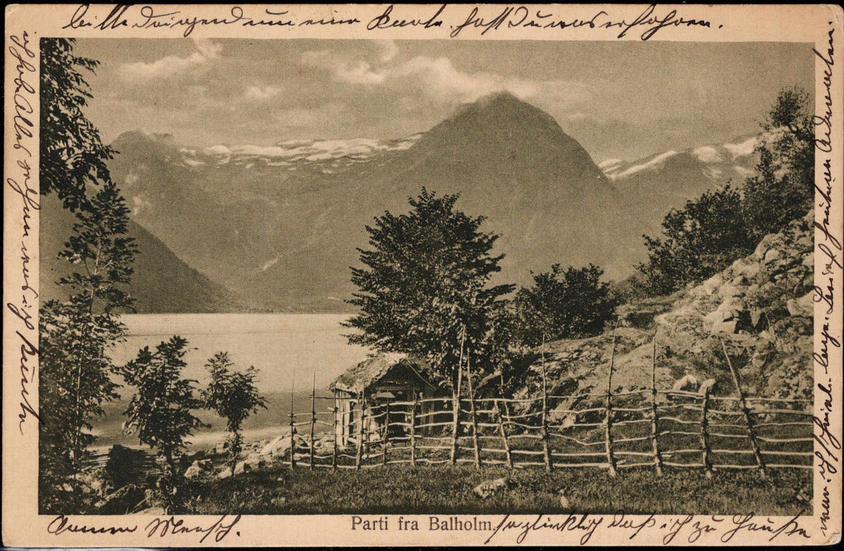 Norway ship mail: 11C 06. SOGNS POSTEKSP. B 1911.08.17