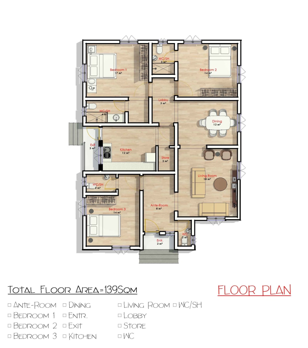 3 Bedroom Bungalow photo 7