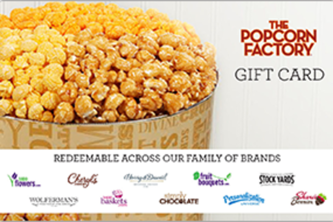 The Popcorn Factory Gift Card