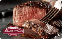 Omaha Steaks gift card