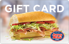 Jersey Mike's Gift Card