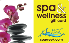 Spa week gift card