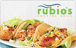 Rubio's Gift Card