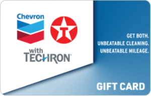 Chevron Gift Card