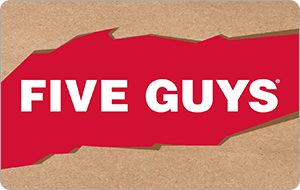 Five Guys Gift Card