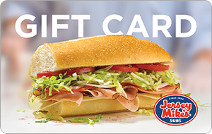 Jersey Mike's Gift Card