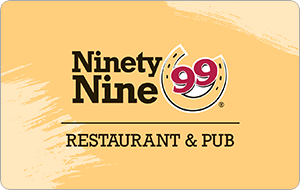 Ninety Nine Restaurant & Pub Gift Card