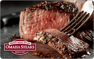 Giveaway: Father's Day Omaha Steaks $100 Gift Card - Mom's Choice Awards