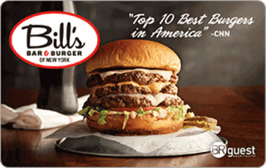 Bill's Bar and Burger Gift Design