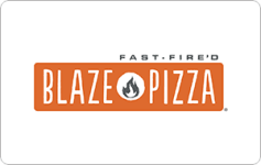 Blaze Pizza gift card